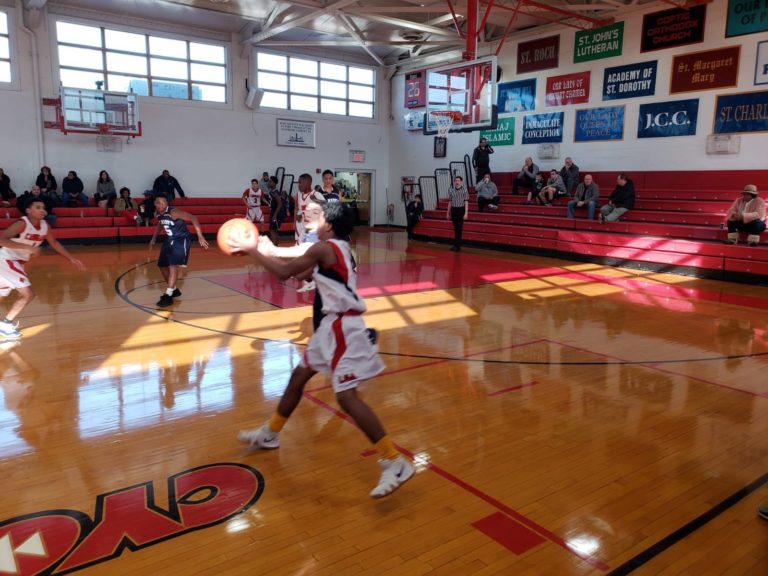 Freshmen Basketball Sprints to First Victory of Season - La Salle Academy